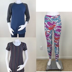 LuLaRoe Bundle-Legging & T-Shirts